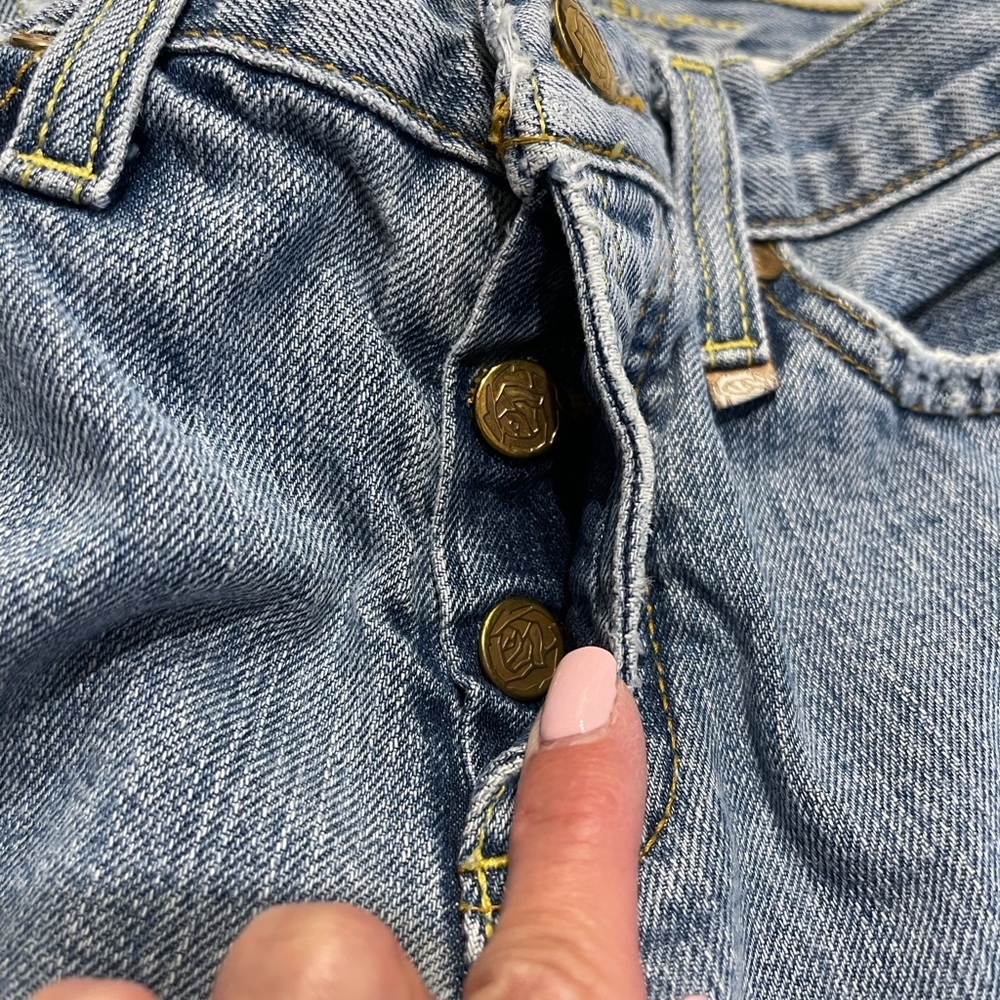 CRUEL GIRL Relaxed Light Wash Bootcut Jeans - Picture 9 of 11